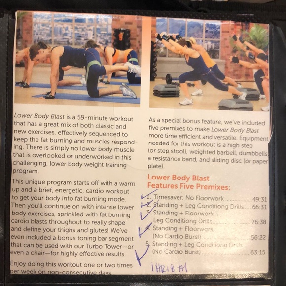 ** SOLD ** 
CATHE LOWER BODY BLAST DVD - Picture 2 of 2